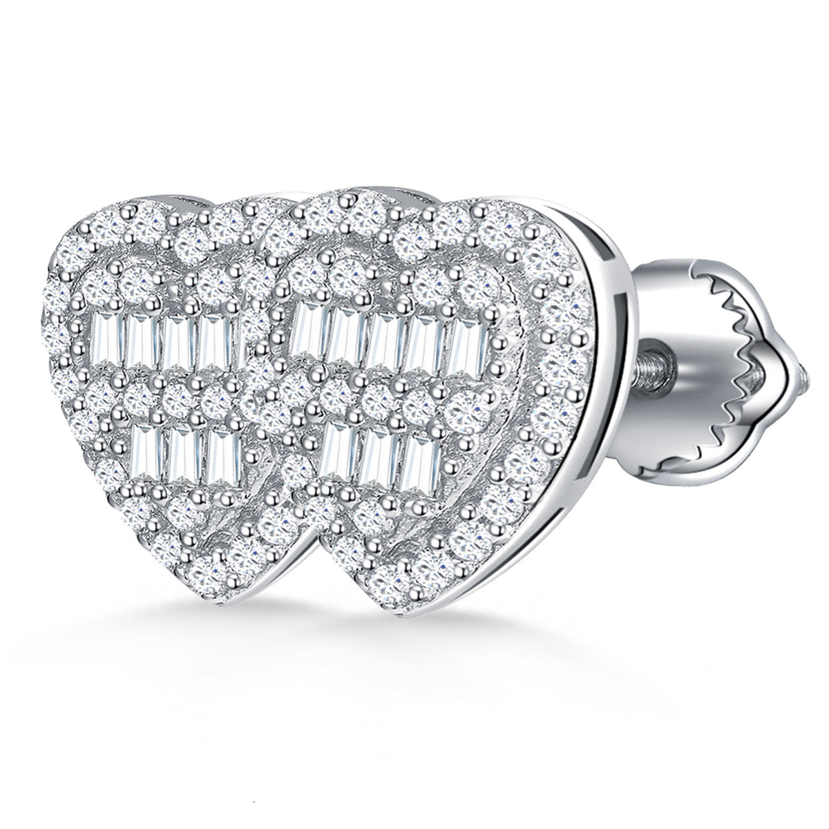 Heart Sparkle Studs