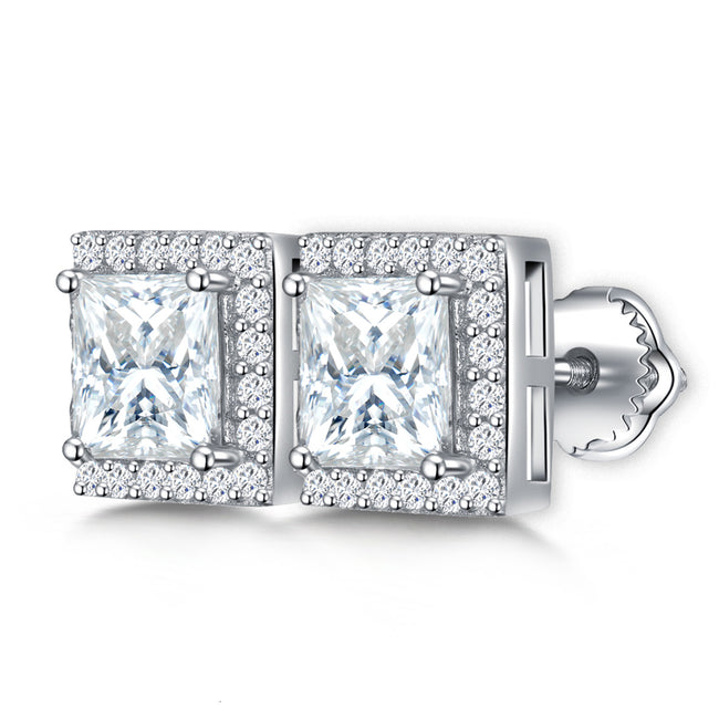 Luminary Square Studs Hover Image