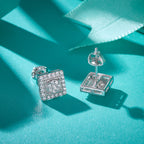 Vintage Square Glitz Studs