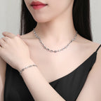 Coffee Bean Pig Nose Necklace