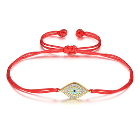 EVIL EYE RED STRING BRACELET