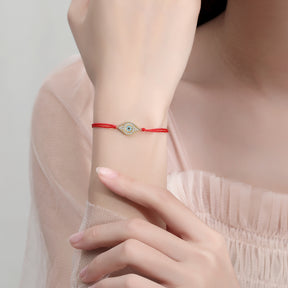 EVIL EYE RED STRING BRACELET