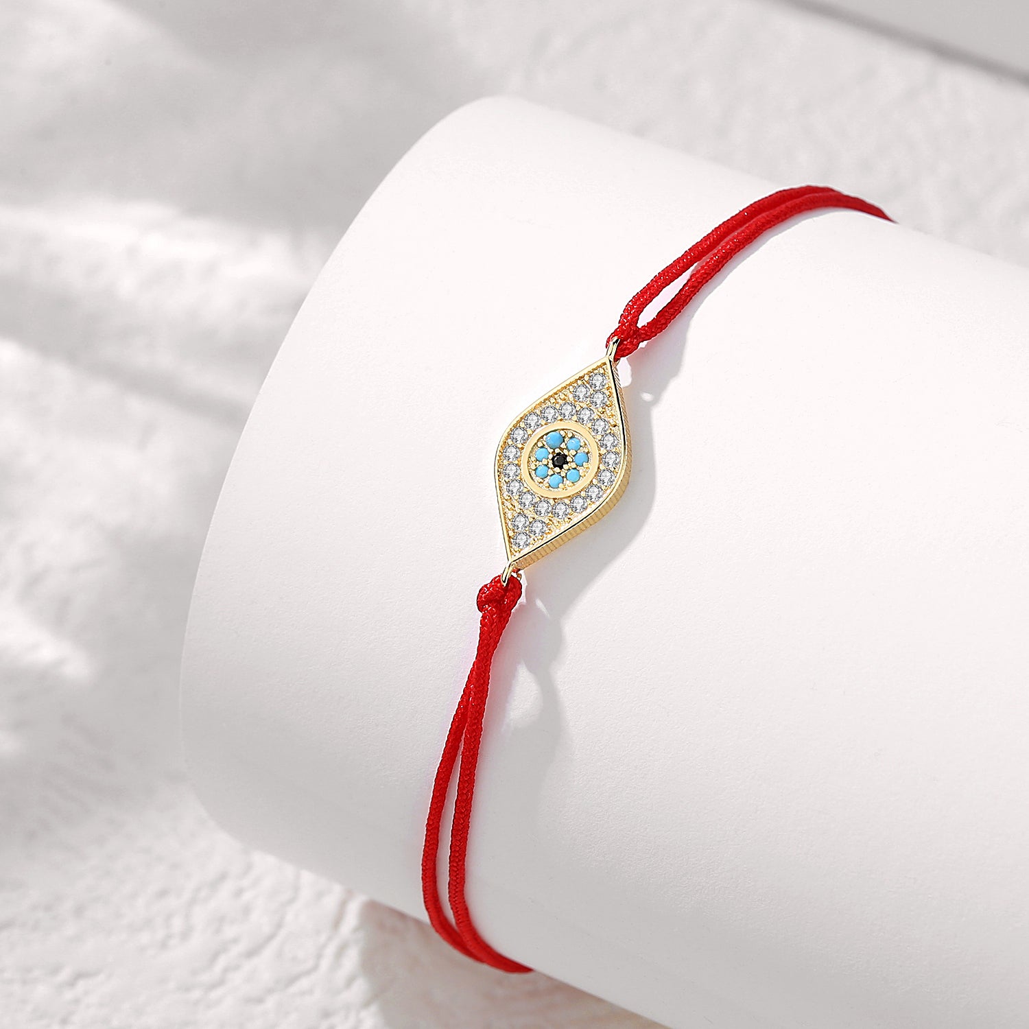 EVIL EYE RED STRING BRACELET