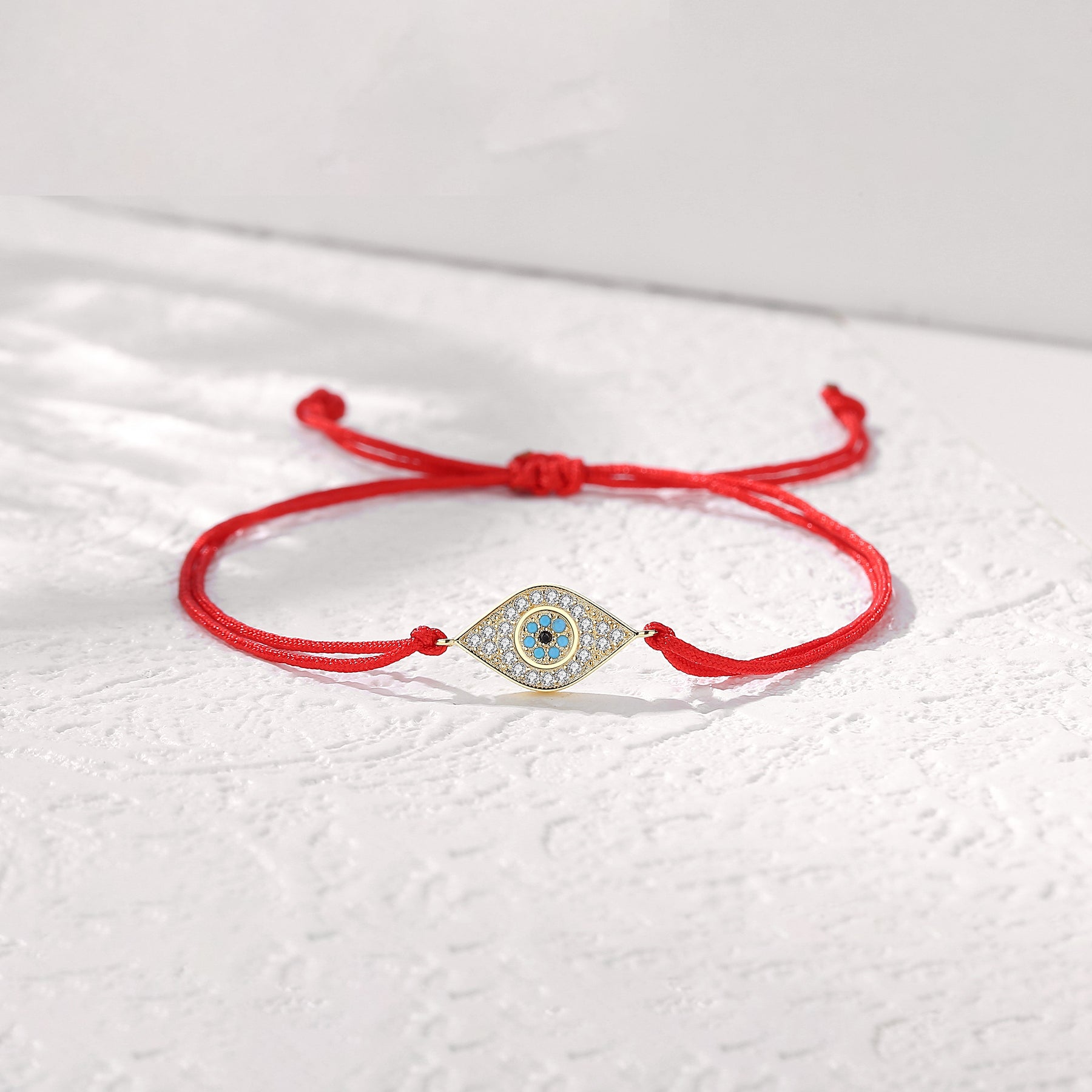 EVIL EYE RED STRING BRACELET