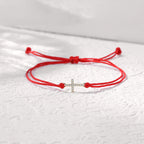 Cross Red String