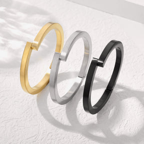 MEN'S MAGNETIC-CLASP BANGLE