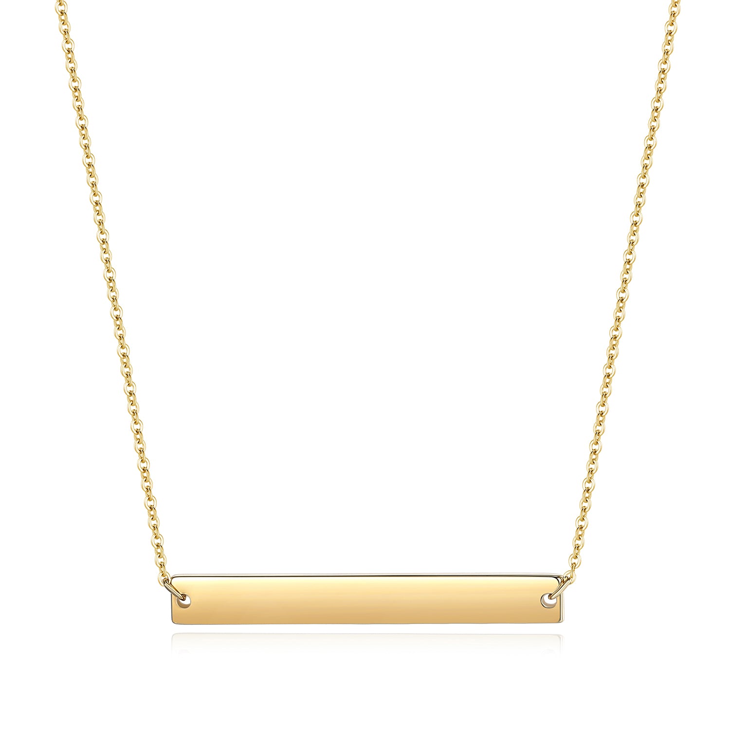 HORIZONTAL BAR NECKLACE