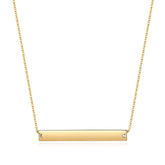 HORIZONTAL BAR NECKLACE