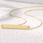 Horizontal Bar Necklace
