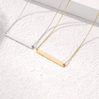 Horizontal Bar Necklace