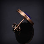 Sapphire Round Studs