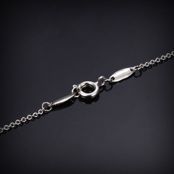 Gold Key With CZ Pendant