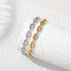 Coffee Bean Pig Nose Bracelet