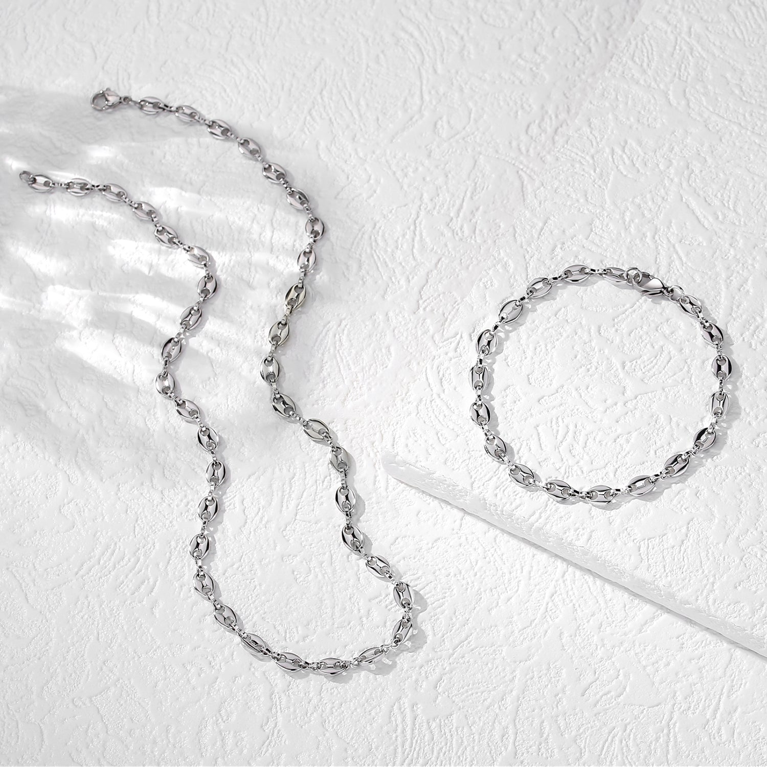 Coffee Bean Pig Nose Necklace