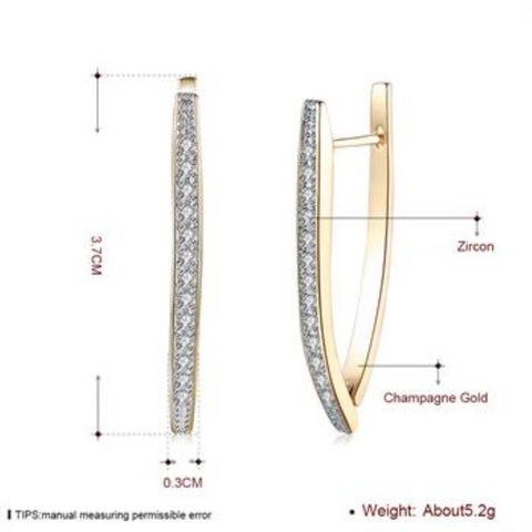 Full CZ Studs