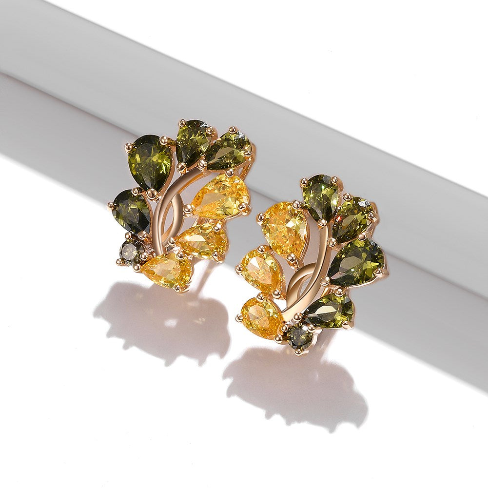 Gem Flower Stud