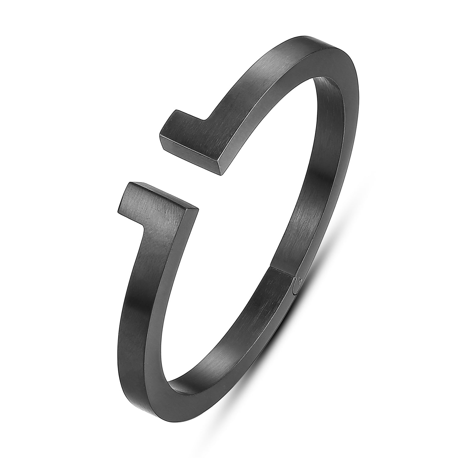 Men's Spring-Clasp Half T Cuff