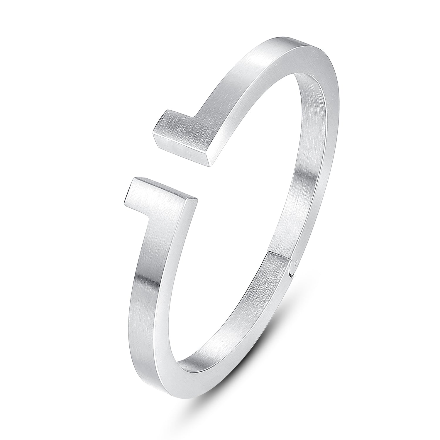 Men's Spring-Clasp Half T Cuff