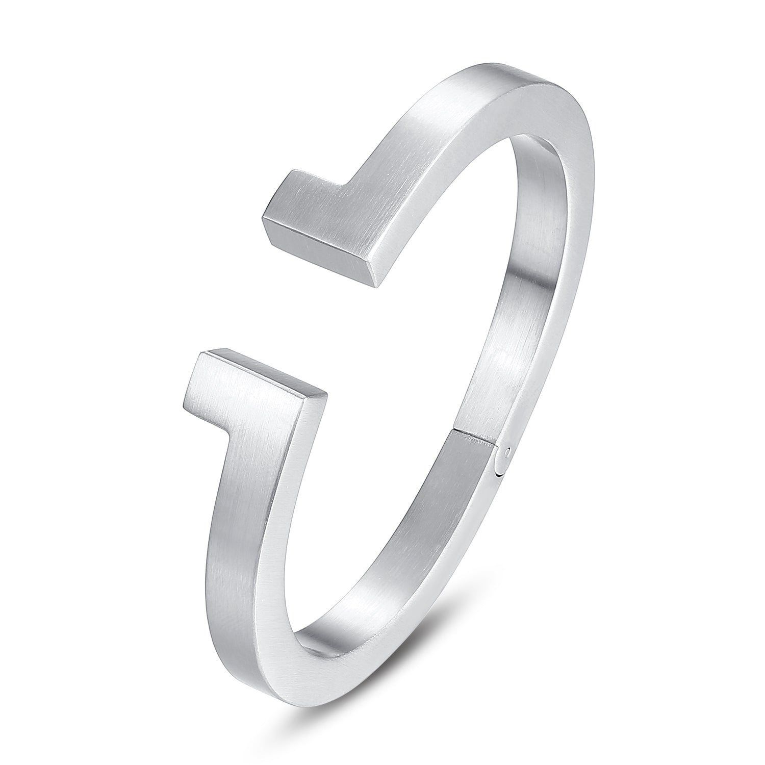 Women's Spring-Clasp Half T Cuff