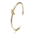 Gold Knot Cuff