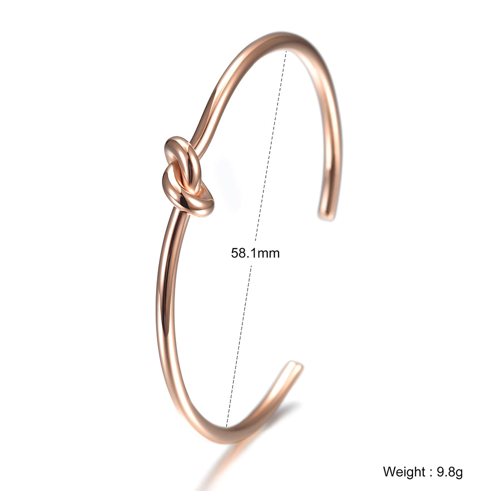 Gold Knot Cuff