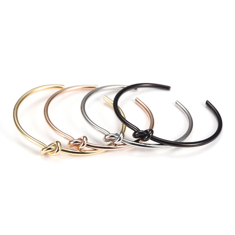 Gold Knot Cuff