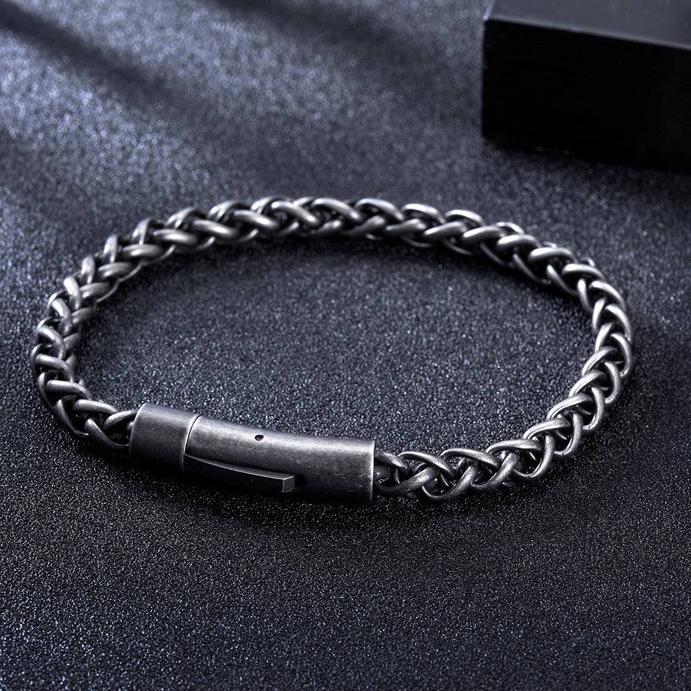 Ring Buckle Chain Bracelet