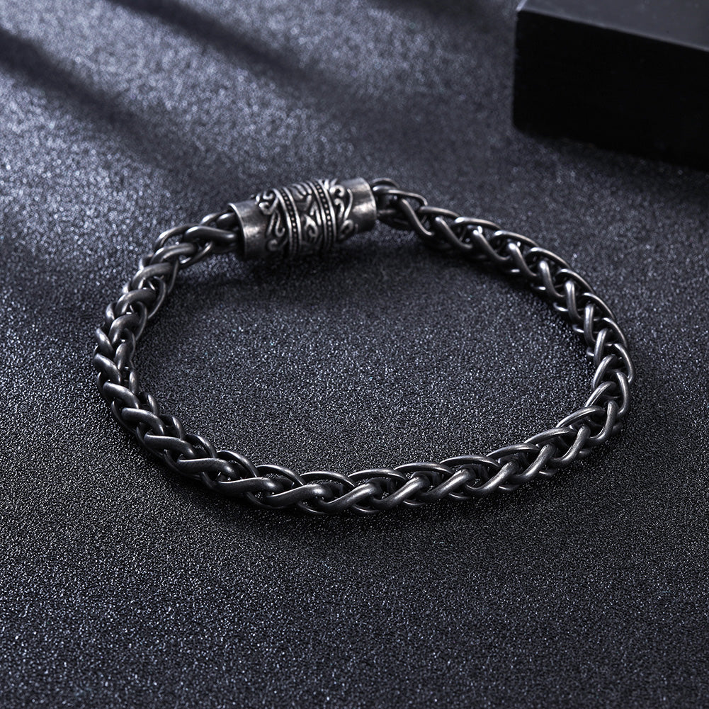 SMALL MAGNETIC BUCKLE CHAIN BRACELET