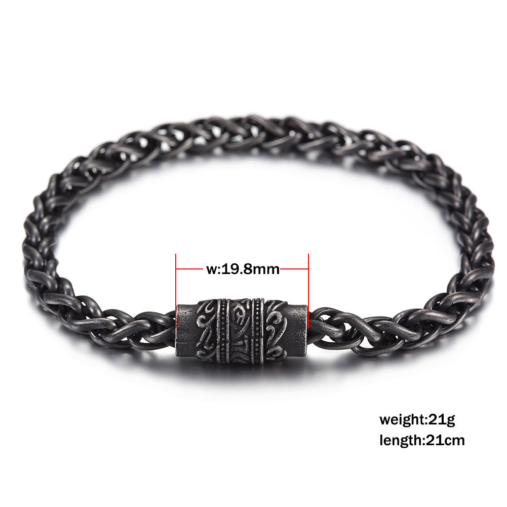 Small Magnetic Buckle Chain Bracelet