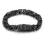 Overlapping Chain Magnetic Buckle Bracelet
