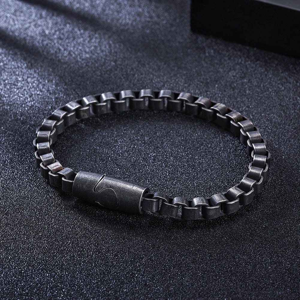 Square Chain Magnet Bracelet