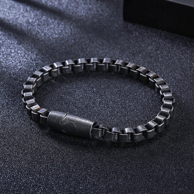 Square Chain Magnet Bracelet Main Image