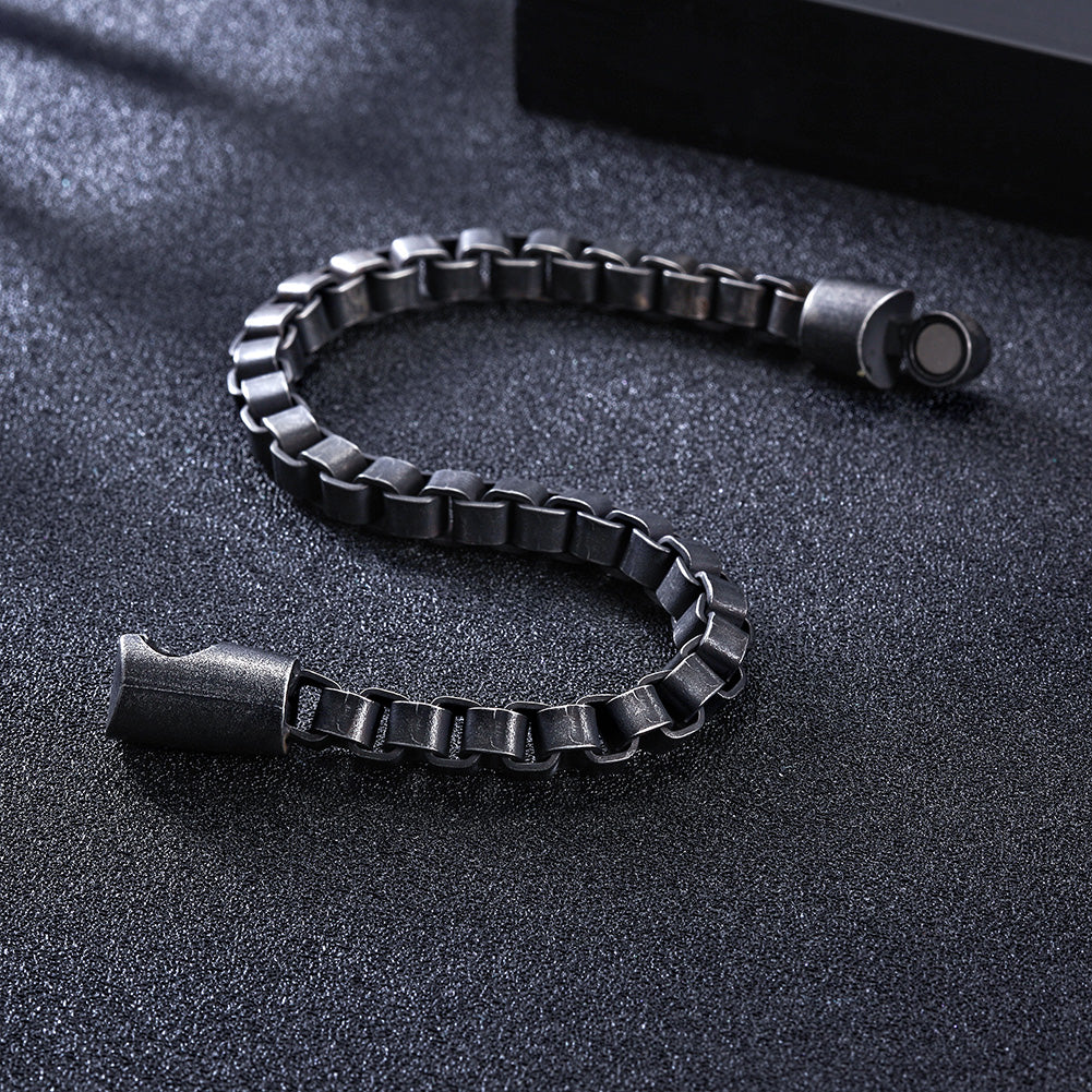 Square Chain Magnet Bracelet