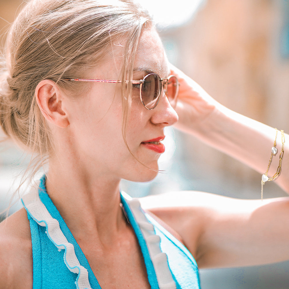 Pearl Heart Bracelet