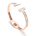 Rose Gold T Cuff