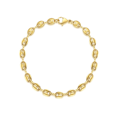 Coffee Bean Pig Nose Bracelet