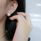 Pearl Round Studs