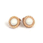 Pearl Round Studs