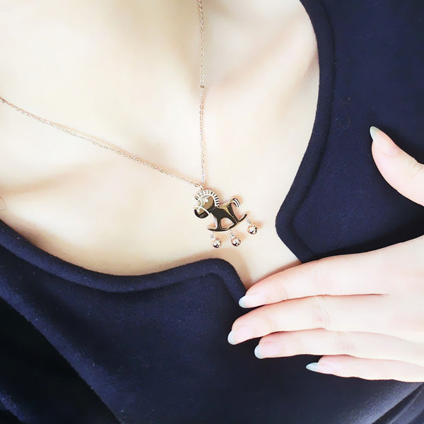 Bell Pony Pendant