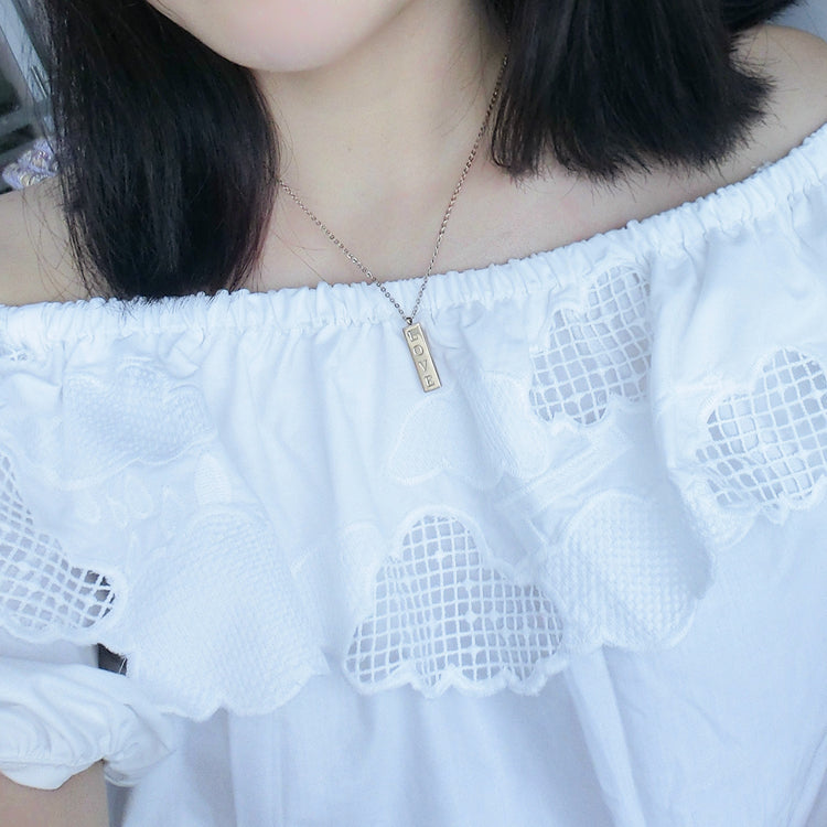 "Love" Pendant