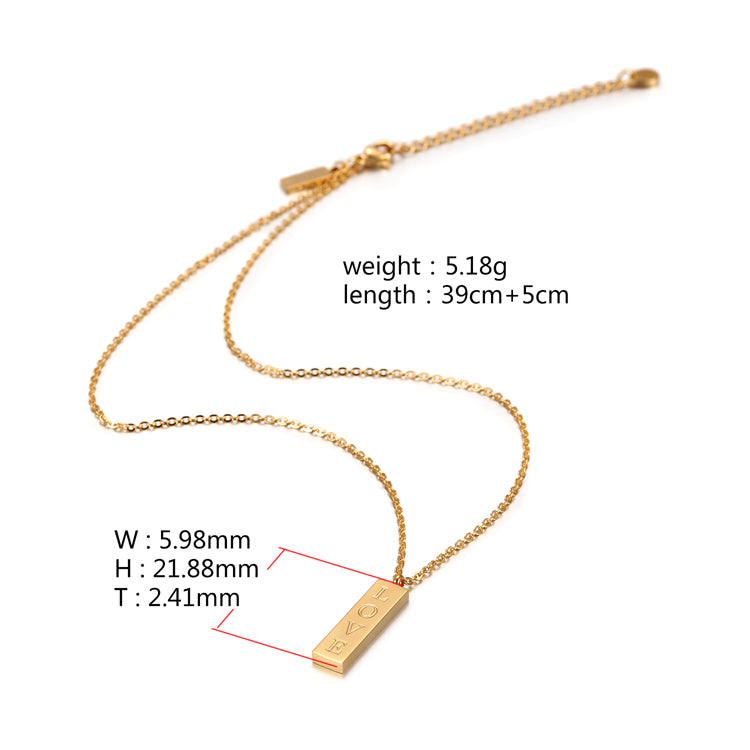 "Love" Pendant
