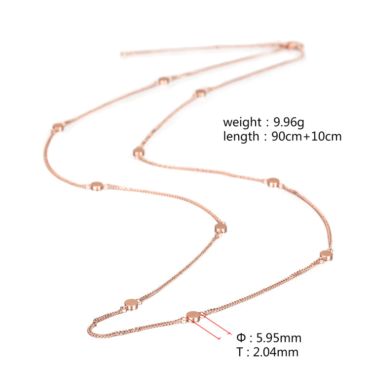 Simple Round Necklace