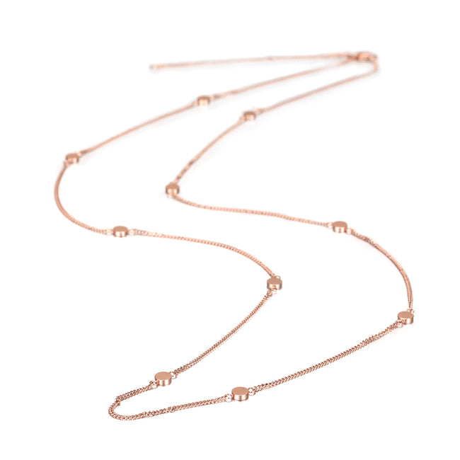 Simple Round Necklace Hover Image