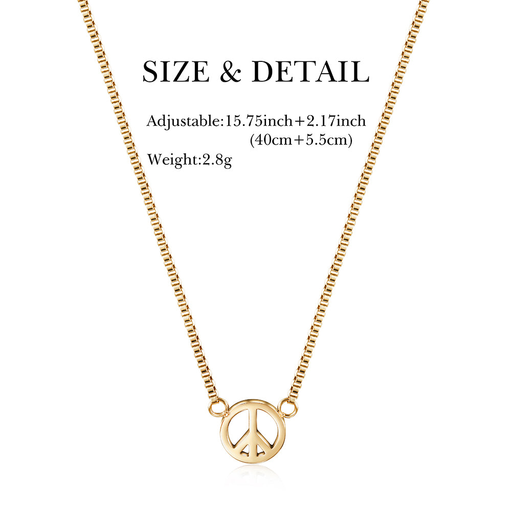 Star Stacked Layered Pendant Necklace