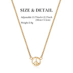 Star Stacked Layered Pendant Necklace