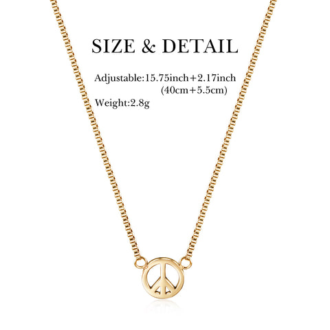 Star Stacked Layered Pendant Necklace
