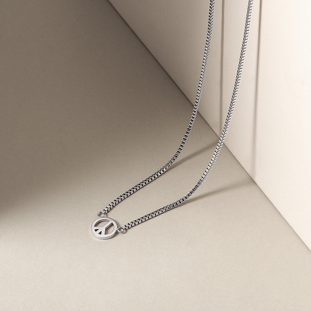 Star Stacked Layered Pendant Necklace