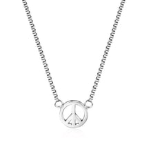 CIRCLE POLISHED PENDANT NECKLACE