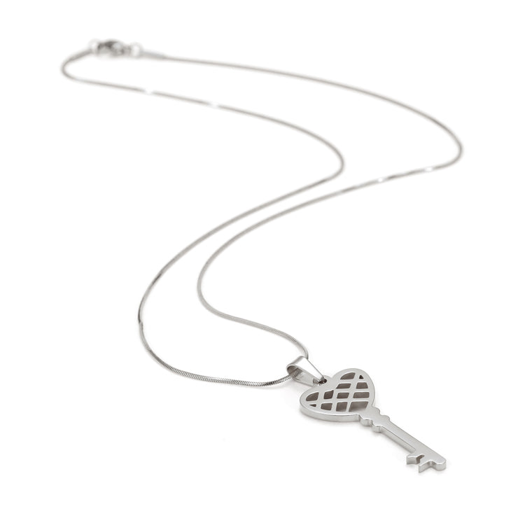 Heart Key Pendant