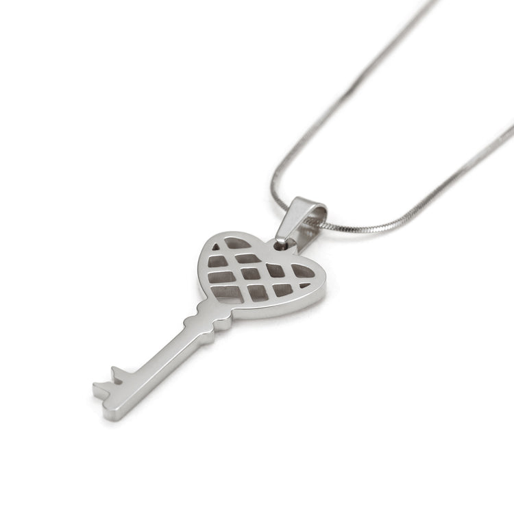 Heart Key Pendant